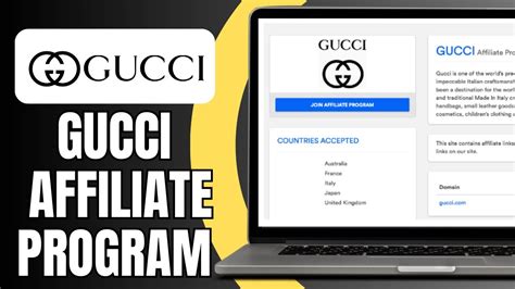 gucci affiliate program.